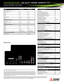 Page 2*T V and some PC displays have standard overscan. Features, specifications and dimensions are subject to change without notice.  Physical appearance of television and 
matching base may vary slightly from images shown on this document. 
Mitsubishi 3D T Vs will support the mandatory HDMI 1.4a 3D signals and a few optional 3D signals intended for the United States.  Specifically, the T Vs will support 3D signals 
known as Frame Packing 1080p @ 24Hz and 720p @ 60Hz (primarily from Blu-ray players and gaming...