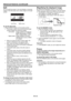 Page 35EN-35
Split
You can split the screen in two and display a computer 
image on the left screen and a video image on the right 
screen. 
Left screen Right screen
To use the split mode:
1.  Press the SPLIT button on the remote control. 
•  The screen is split in two and the left and right 
screens display the following images:
- Left screen:  Image supplied to the last se-
lected input source, COMPU-
TER1, COMPUTER2, or DVI
- 
Right screen:   Image supplied to the last 
selected input source, VIDEO 
or...