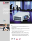 Page 11200 ANSI LUMENS 5 Pounds XGA OR SVGA 
The Mini-Mits®XD10 and SD10 from Mitsubishi Digital Electronics are 
micro-portable DLP™projectors which offer exceptional brightness in a compact 
and light-weight design.
Designed for optimum portability with a footprint smaller than most notebook
computers
1200 ANSI lumens for exceptional brightness
DLP™technology provides clear, high definition processing that gives the same
presentation capabilities as larger, bulkier projectors
Native resolution of 1024 x...