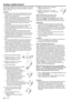 Page 24EN – 24
Lamp replacement
8. Tighten up the screws (c) using a
Phillips screwdriver (+).
9. Tighten up the screw (a) using a
Phillips screwdriver (+) to secure the
lamp cover.
Reset of the lamp operation time
Plug in the power cord, turn on the
lamp, and reset the lamp operation time by keep
pressing the $, %,  and POWER buttons on the
control panel at the same time about three seconds.
Important:
•Unless these three buttons are pressed at the
same time, the lamp operation time isn’t reset.
•Make sure...