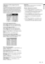 Page 19EN – 19
ENGLISH
Adjustment of the image from the
computer
This projector adjusts the format of the video signal
supplied from the computer. However, sometimes
images are not projected correctly owing to the type
of the computer used. When the image from the
computer isn’t projected correctly, press the AUTO
POSITION button. (See page 14.) If the image isn’t
projected correctly yet, adjust the image from the
computer using the menu.
To move the image horizontally :
Adjust HORIZ. POSITION in the SIGNAL...