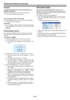 Page 64EN-64
Advanced features (continued)
Freeze
To stop the motion in the image temporarily (or to 
display a still image):
Press the FREEZE button on the remote control. 
 The image will freeze temporarily.
To resume the motion in the image:
Press the FREEZE button on the remote control again.
 The image will be unfrozen.
Important:
 Do not display a still picture for a long time because
the afterimages may persist on the screen. (See
page 72.)
Presentation timer
By pressing the TIMER button on the remote...