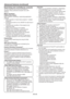 Page 58EN-58
Important:
t 8IFOZPVTFU$0/530-4:45&.UP$3&4530/
in the NETWORK menu, the web control for 
Crestron is enabled. For such control, Adobe Flash 
Player should be installed in advance. You can 
download Adobe Flash Player from the website of 
Adobe Systems Incorporated.
t 8IFOZPVTFU$0/530-4:45&.UP$3&4530/
in the NETWORK menu, you cannot use the control 
by ProjectorView Global+, which is the software 
supplied with the projector. 
About PJLink™
t 5PVTF1+-JOL