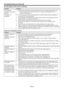 Page 53EN-53
Troubleshooting (continued)
No image appears on the screen. (continued) 
Problem Solution
The screen for 
entering the password 
appears.t 1BTTXPSEJOUIF1BTTXPSENFOVIBTCFFOTFUUP0OUPFOBCMFUIFQBTTXPSEMPDL
 Enter the password or contact the person in charge of management of the 
projector. (See page 47.)
“No signal” is 
displayed.t 5VSOPOUIFQPXFSPGUIFDPOOFDUFEEFWJDF
PSDIFDLXIFUIFSUIFSFJTTPNFUIJOH
wrong with the connected device.
t...