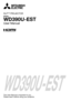 Page 1WD390U-EST
This User Manual is important to you.
Please read it before using your projector.
DLP™ PROJECTOR
MODEL
WD390U-EST
User Manual 