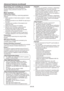 Page 58EN-58
Important:
t 8IFOZPVTFU$0/530-4:45&.UP$3&4530/
in the NETWORK menu, the web control for 
Crestron is enabled. For such control, Adobe Flash 
Player should be installed in advance. You can 
download Adobe Flash Player from the website of 
Adobe Systems Incorporated.
t 8IFOZPVTFU$0/530-4:45&.UP$3&4530/
in the NETWORK menu, you cannot use the control 
by ProjectorView Global+, which is the software 
supplied with the projector. 
About PJLink™
t 5PVTF1+-JOL