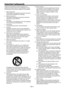 Page 4
EN-4

Important safeguards
Please read all these instructions regarding your 
projector and retain them for future reference. Follow 
all warnings and instructions marked on the projector.
1.  Read instructions
  All the safety and operating instructions should be 
read before the appliance is operated.
.  Retain instructions
  The safety and operating instructions should be 
retained for future reference.
3.  Warnings
  All warnings on the appliance and in the operating 
instructions should be...