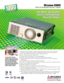 Page 1The S50UX from Mitsubishi is a compact, lightweight projector that offers an unbeatable 
combination of superior image quality, versatile functionality and easy-to-use operation. 
Up to 1000 ANSI lumens typical for super bright presentations
250: 1 contrast ratio for rich, vivid colors
Compact, lightweight design (7 lbs. for ultraportability)
Polysilicon three-panel LCD system; 800 x 600 SVGA native resolution
Projects images from 40 inches to 300 inches; suitable for front, rear and ceiling mount...