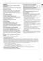 Page 5
EN-5
ENGLISH
WARNING: 
Unplug immediately if there is something wrong with 
your projector. 
Do not operate if smoke, strange noise or odor comes out of your pro-
jector. It may cause fire or electric shock. In this case, unplug immedi-
ately and contact your dealer. 
Never remove the cabinet. This projector contains high voltage circuitry. An inadvertent contact 
may result in an electric shock. Except as specifically explained in 
User Manual, do not attempt to service this product by yourself....