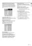 Page 19EN – 19
ENGLISH
Adjustment from personal computer
Although this projector sets proper signal systems
automatically for the image signal from personal
computers, it cannot be applied to some of personal
computers.  In this case, press the AUTO POSITION
button.  If the images are still not projected correctly,
use the MENU display to adjust the projected im-
ages.
Image moved to right or left :
Adjust HORIZ. POSITION in SIGNAL menu.  Press
the % button to move the image to left.  Press the $
button to move...