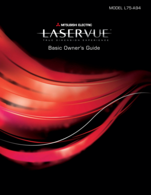 Page 1MODEL L75-A94
®
Basic Owner’s Guide 