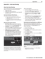 Page 29 Appendices 29
For assistance call 1(877) 675-2224
Appendix A:  Auto Input Sensing
About Auto Input S  
ensing
This TV’s Easy Connect™  Auto Input Sensing feature 
detects the following connections automatically:
 Analog video jacks
 HDMI inputs (when powered on)
USB device containing photo and music files (JPG 
and MP3 formats).
Auto Input Sensing for Most Devices
When you first connect a device, the TV will:
a.  Detect the connected device and automati-
cally switch to it.
b.  Prompt you to identify...