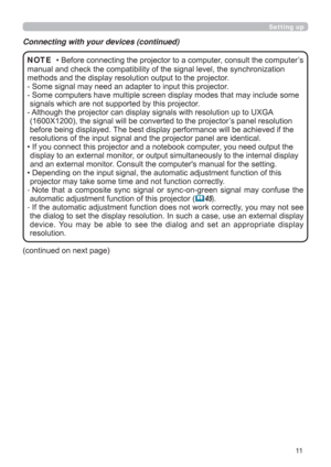 Page 1111
Connecting with your devices (continued)
FRQWLQXHGRQQH[WSDJH
