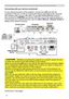 Page 1414
Setting up
USB storage device
Connecting with your devices  (continued)
To use network functions of the projector, connect the LAN port with the 
computer's LAN port, or with an access point that is connected to the computer 
with wireless LAN, using a LAN cable. To use NETWORK BRIDGE function, 
also connect the  CONTROL port and an RS-232C port of the external device to 
communicate as a network terminal. See the  User's Manual - Network Guide for 
details of the network functions.
►Before...