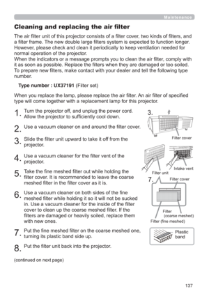 Page 137137
Maintenance
7KHDLU