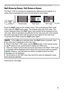 Page 5353
Operating
The PbyP / PinP is a function for displaying two different picture signals on a 
screen that is separated into main and sub areas for each signal. 
PbyP (Picture by Picture) / PinP (Picture in Picture)
PbyP 
button
• If the  LAN port is selected when the  PbyP button is pressed, input 
from other port is displayed on the main area.
• When in the PbyP / PinP mode, use the MENU button on the remote control 
or ▲/▼ buttons on the control panel to display the OSD menu.
• 
There are  certain...