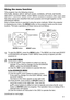 Page 5151
Operating
1.To start the MENU, press the MENU button. The MENU you last used (EASY 
or ADVANCED) will appear. EASY MENU has priority to appear just after 
powered on.
Using the menu function
2.(1)  Use the ▲/▼ cursor buttons to select an item to 
operate. If you want to change it to the ADVANCED 
MENU, select the ADVANCED MENU.
(2)   Use the ◄/► cursor buttons to operate the item.
This projector has the following menus: 
 
PICTURE, IMAGE, INPUT, SETUP, AUDIO, SCREEN, OPTION, NETWORK, 
SECURITY and...