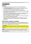 Page 33
Introduction
Introduction
The projector provides you with the broad use by the following features.
ü     The HDMI
TM/MHL/HDBaseTTM ports can support various image equipment 
which have digital interface to get clearer pictures on a screen.
ü     
The wealth of I/O ports is believed to support any business scene.
ü     Has an HDCR and an ACCENTUALIZER features which are Hitachi's original 
image stabilizer for a clearer image.
ü     Has a DICOM
® (“Digital Imaging and Communication in Medicine”)...