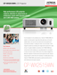 Page 1CP-WX2515WN LCD Projector
Classroom and
Conference Room Series
High performance LCD projector  
captures attention in classrooms or  
conference rooms with dynamic images 
and 2,500 ANSI lumens.
Key Features
■  WXGA 1280 x 800 resolution
■ 2,500 ANSI lumens white/color output
■  16 watt audio output
■  3000:1 contrast ratio
■  HDMI 1 input
■  5,000 hours hybrid filter* 
■  5,000 hours lamp life (Standard mode) 
and 6,000 hours lamp life (Eco mode)**
■  Power saving standby mode less  
than .5W...