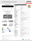 Page 31.800.HITACHI
900 Hitachi Way, Chula Vista, CA 91914
hitachi-america.us/projectors
* Actual lamp life will vary by individual lamp and based on environmental conditions, selected operating 
mode, user settings and usage. Hours of average lamp life specified ar\
e not guaranteed and do not 
constitute part of the product or lamp warranty. Lamp brightness decreases over time.
HI0003-01/12 WEB 
All specifications subject to change without notice.
3LCD and the 3LCD logo are registered trademarks of the Seiko...