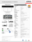 Page 31.800.HITACHI
900 Hitachi Way, Chula Vista, CA 91914
hitachi-america.us/projectors
* Actual lamp life will vary by individual lamp and based on environment\
al conditions, selected operating 
mode, user settings and usage. Hours of average lamp life specified ar\
e not guaranteed and do not 
constitute part of the product or lamp warranty. Lamp brightness decreas\
es over time.
HI0017-01/12 WEB 
All specifications subject to change without notice.
3LCD and the 3LCD logo are registered trademarks of the...