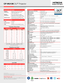 Page 4Display
Projection TechnologyThree chip DLP
ResolutionWUXGA 1920 x 1200
Brightness13,000 ANSI lumens
Colors1.07 billion colors
Aspect RatioNative 16:10; 16:9, 4:3, 5:4, 1.88, 2.35, letter box, unscaled compatible
Contrast Ratio2000 : 1 
Throw Ratio  (distance : width)1.87 - 2.56 :1  (with ML-K04 lens, sold separately) 
Focus Distance159" - 868"  (with ML-K04 lens, sold separately) 
Display Size100" - 400"  (with ML-K04 lens, sold separately) 
Lens & Operation
LensF = 2.5, f = 39.0 - 53.4...