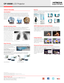 Page 2Hitachi America, Ltd. Toll Free: 1.800.HITACHI • Email: dmd.info@hal.hitachi.com   Web: hitachi-america.us/projectors Blog: dmd.hitachi-america.us/blog
HI0447-02/16-Rev.1 All specifications subject to change without notice.  3LCD and the 3LCD logo are registered trademarks of the Seiko Epson Corporation.  iPad and iPhone are registered trademarks of Apple Inc., registered in the U.S. and other countries. ©2016 Hitachi America, Ltd. All Rights Reserved.
CP-X5550 LCD Projector
UNIQUE FEATURES
HDCR (High...