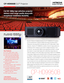 Page 1CP-HD9950B DLP® Projector
Key Features
■   Full HD 1080p (1920 x 1080)
■   9,500 ANSI lumens brightness
■   2,000 hours lamp life (Standard  
mode) 4,000 hours (Eco mode),  
and 1,000 hours (Portrait mode)
■   Edge Blending & Warping with  
extended range
■   HDCR / Accentualizer / Color  
Management
■   Portrait Projection / 360° installation
■   Lens Shift / Picture Shift
■   Convenient Networking / Wireless 
Capability / Smart Device Control
■   Five digital inputs: HDBaseT,  
HDMI x 2, SDI, DVI
■...