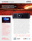 Page 1CP-WU9100B DLP® Projector
Key Features
■   WUXGA 1920 x 1200 
■   10,000 ANSI lumens brightness
■   2,000 hours lamp life (Standard  
mode) and 4,000 hours (Eco mode), 
1,000 hours (Portrait mode)
■   Edge Blending & Warping with 
extended range
■   HDCR / Accentualizer / Color 
Management
■   Portrait Projection / 360° installation
■   Lens Shift / Picture Shift
■   Convenient Networking / Wireless 
Capability / Smart Device Control
■   Five digital inputs: HDBaseT,  
HDMI x 2, SDI, DVI-D
■   Wide range...