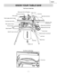 Page 9
–  9  – 
English

Rip fence
Miter gauge
Overload reset switch
Blade elevation handwheel
Cutting line indicator
Blade bevel lock knob
Side table extension
Blade guard with LED lighting
KNOW YOUR TABLE SAW
Support rod
Stand wheel
Cord wrap
Bevel angle pointer & scale
The Front of Table Saw
The Rear of Table Saw
Miter gauge storage
Stand handle
ON/OFF switch with key
Stand hook
Lock lever
Blade tilting handwheel
Extension wing 
locking lever
Dust Bag
Fence storage
Table Insert
OFF
ON 