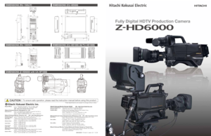 Page 1Fully Digital HDTV Production Camera 
%#
&1SJOUFEJO+BQBO