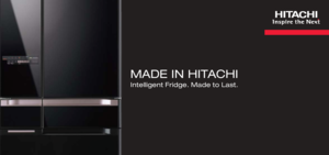 Page 1MADE IN HITACHI
Intelligent Fridge. Made to Last. 