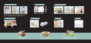 Page 13A   4-Level Adjustable Shelf
D   Vacuum CompartmentE   Portable Egg CaseF   Easy AccessG   LED Light
C   Height Adjustable Shelf
Easy storage of bigger items like crab and whole salmon. Food can be decorated and kept in 
serving dish to be served anytime.  Able to accommodate more groceries at once and 
the entire cooking pot can be place into the fridge 
without transferring food into a smaller container.
The new 4-level height-adjustable shelf optimises every available space
so that you can store even...