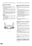 Page 3232
Best P Best PBest P Best P
Best P
osition Setting osition Settingosition Setting osition Setting
osition Setting
Note
• Do not place the center and rear speakers far away from the
listening position than the front speakers.
• Avoid positioning the speakers in corners, as this will boost the
bass tones too much.
• Placing the speaker behind curtains, furniture etc. will reduce
the treble response, thus reducing the stereo effect
considerably. The listener should still be able to see the
speaker.
• Each...