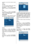 Page 12
-11-
ing films to see the fast motion scenes
clearly.
3D Comb
3D Comb is used to improve colour transi-
tions and colour quality of pictures.
By pre ssing
a/bbutton, select3D Comb.
Press
_/`button to set this feature On or
Off.
Reset
By pressing
a/bbutton, select Reset.
Press
_/`or “ OK” button to reset the picture
modes to factory default settings.
Sound menu
By pressing_/`button, select the second
icon. Sound menu appears on the screen.
Vo l u m eSOUND
EqualizerBalance
Headphone
Sound Mode 10
0...