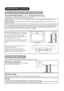 Page 15 
 
 
13 
 
 
PREPARATION (continued) 
Safety Precaution on Main Unit Installation   
 
Read SAFETY PRECAUTIONS ( 3 to 6) carefully besides this page.   
The Desktop Stand has been used for the illustration in this manual.   
When installing the main unit, be sure to use the specified mount units in order to obtain maximum performance and 
maintain the safety.   
We assume no responsibility or liability for personal injuries or property damages caused by use of other mount units or 
improper...