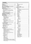 Page 2
-1-
Contents
Timers ............................................................. 18Recording From IDTV ................................. 19
Langua ge ........................................................ 19
TV Setup ......................................................... 20
Common Interface ........................................... 20
Analogue TV Menu System .......................... 21 Picture Menu ................................................... 21 Mode...