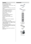 Page 7
-6-
Features
 Remote controlled colour LCD TV.
 Fully integrated Digital TV (DVB-T)
 100 programmes from VHF, UHF bands or cablechannels can be preset.
 It can tune cable channels.
 Controlling the TV is very easy by its menu driven system.
 It has 2 Scart sockets for external devices (such as video, video games, audio set, etc.)
 Stereo sound system (German+Nicam).
 Full function Teletext (1000 pages).
 Fastext, TOP text.
 Headphone connection.
 A.P.S. (Automatic Programming System).
 All programmes...