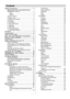 Page 2
English-1-
Contents
Colour Temp .......................................... 20
Noise Reduc tion.................................... 20
Film Mode .............................................. 20
Store ..................................................... 20
Reset .................................................... 20
Sound M enu................................................ 20
Volume .................................................. 20
Equalizer ............................................... 20...