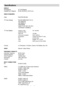 Page 31
English-30-
DISPLAY
Siz e/Diagonal 37 (16:9 Dis play)
Viewable s iz e / Diagonal 82.36 x 46.48 (c m) / 94.57 (c m)
VIDEO ST ANDARDS
Vi de o P AL / NT S C / S E C AM
TV Tuner (Analog) PAL/SECAM/B/G D/K K I/I L/L
VHF ( BAND I/ III)
UHF ( BAND U)
HYPERBAND
CABLE TV (S1-S20 / S21-S41)
100 PRESET CHANNELS
TV Tuner (Digital)
Frequenc y range 474 - 850 MHz
50-860 MHz (VHF)
Signal level -82.3dBm
Trans mis sion s t andards DVB-T, MPEG-2
Demodulation COFDM with 2K/8K FFT mode
FEC all DVB modes
Video MP@ML, PAL,...