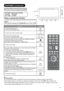 Page 5857
ENGLISH
FEATURES (continued)
Analogue/Digital Teletext
This teletext supports the following.
• TV mode:  All models
• DTT  mode:  L37X01E
How to operate the Teletext
The Teletext can be simply displayed by pressing the remote control buttons.
NOTE
Select Teletext language from Conﬁ guration menu shown on35 .
Operation Press
To activate Teletext mode.
To exit from the Teletext mode.
[TVÙText]
To move to the next or previous page.[Page Select]
To jump to the indicated page.
(Time-out is 4 seconds in DTT...