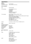 Page 31
 English   - 30 -
DISPLAY
Size/Diagonal42 (16:9 Display)
Viewable size / Diagonal 93.02 x 52.32 (cm) / 106.73 (cm)
VIDEO ST ANDARDS
Video  PAL/NTSC/SECAM
TV Tuner (Analog) PAL/SECAM/B/G D/K K I/I L/L
VHF (BAND I/III)
UHF (BAND U)
HYPERBAND
CABLE TV (S1-S20 / S21-S41)
100 PRESET CHANNELS
TV Tuner (Digital) MHEG-5 ENGINE compliant with ISO/IEC 13522-5
Ukengine Profile 1
Object carousel support compliant with ISO/IEC 135818-6 and UK DTT profile
Frequency range: 470 MHz - 858 MHz
Transmission standard:...