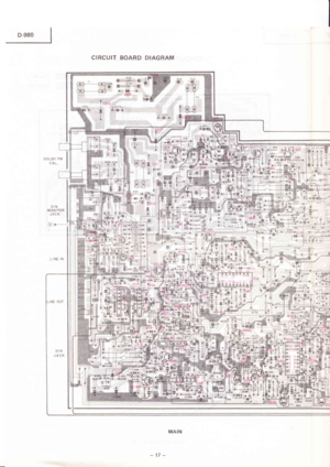 Page 17CIRCUIT BOARD DIAGRAM
I
fl
È.l
MAIN
-17 - 
