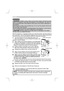 Page 1010
Air  lter
Air ﬁ lterAir ﬁ lter
WARNING  ►Before caring, make sure the power switch is off and the power 
cable is not plugged in, then allow the projector to cool sufﬁ ciently. The care in a 
high temperature state of the projector could cause a burn and/or malfunction to 
the projector.  
►Use only the air ﬁ lter of the speciﬁ ed type. Do not use the projector with the air 
ﬁ lter and ﬁ lter cover removed.
►Avoid wetting the projector or inserting liquids in the projector. It could result in 
a ﬁ re,...