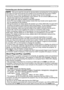 Page 1111
Setting up
Connecting your devices (continued)
• Be sure to read the manuals for devices before connecting them to the projector, 
and make sure that all the devices are suitable to be connected with this product. Before 
connecting to a PC, check the signal level, the signal timing, and the resolution.
-   Be sure to consult to the administrator of the network. Do not connect LAN port to any 
network that might have the excessive voltage.
- Some signal may need an adapter to input this projector.
-...