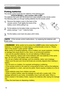 Page 1616
Remote control
Remote control
Putting batteries
The remote control needs the two batteries of the following type. 
1.Remove the battery cover in the back of the 
remote control. Push lightly the knob of the 
battery cover while pulling it up.
2.Put the batteries into the battery holder, according to the 
polarity markings “+” and “-“ inside the holder.
3.Put the battery cover back into place until it clicks.
►Be careful not to press the LASER button when loading the 
batteries. It is dangerous if a...