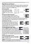 Page 2727
Operating
Most of operations are effective for the main area 
only. Also the audio input signal paired with the 
picture input signal for the main area is assigned 
as the audio output signal. The main area can be 
changed using the cursor buttons ◄/► when the 
setting information is on the screen.
PbyP (Picture by Picture)
The PbyP is a function to display two different picture signals on a screen that is 
split in two areas for each signal. Some of functions can be used with the same 
operation as...