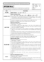 Page 3131
OPTION Menu
With the OPTION menu, the items shown in the table below can be performed.
Perform each operation in accordance with the instructions in the table below.
: SELECT
MENU
MAIN
PICTURE-1
PICTURE-2
INPUT
AUTO
SCREEN
OPTIONVOLUME
SCREEN TYPE
LAMP TIME
FILTER TIME
RESET16
4:3
1234h
    21h
ItemDescription
VOLUMEAdjust Volume:High ñLow
SCREEN TYPE
Select the Screen Type:4:3 ñ16:9 ñ16:9 ñ16-9 •Please select the screen type used and the picture position in case of 16:9.
This selection is used as...