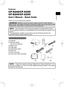 Page 1
1
ENGLISH
Projector
CP-S240/CP-X250
CP-S245/CP-X255
User's Manual – Quick Guide
Thank you for purchasing this projector.
WARNING  ►Before using this product, please read the "User's Manual - 
Safety Guide" and related manuals to ensure the proper use of this product. After 
reading them, store them in a safe place for future reference.
NOTE  • The information in this manual is subject to change without notice.
• The manufacturer assumes no responsibility for any errors that may appear in...