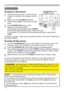 Page 2314
Power on/off
0DNHVXUHWKDWWKHSRZHUFRUGLV¿UPO\DQG
FRUUHFWO\FRQQHFWHGWRWKHSURMHFWRUDQGWKH
RXWOHW
Turning on the power
0DNHVXUHWKDWWKHPOWERLQGLFDWRULV
VWHDG\RUDQJH
	597KHQUHPRYHWKHOHQV
FRYHU
3UHVVSTANDBY/ONEXWWRQRQWKH
SURMHFWRURUWKHUHPRWHFRQWURO
7KHSURMHFWLRQODPSZLOOOLJKWXSDQGPOWER

VWHDG\JUHHQ
(
	59
3RZHURQRII
7VHFWLRQ³6HOHFWLQJDQ
LQSXWVLJQDO´
	15
y$VWURQJOLJKWLVHPLWWHGZKHQWKHSURMHFWRU